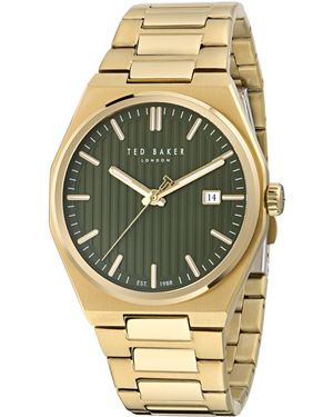 Ted Baker Barteen Quartz Analogue Quartz Watch - Metallic