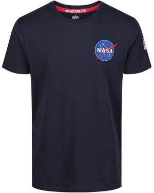 Alpha Industries Space Shuttle T-Shirt - Blue