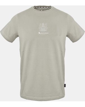 Aquascutum Cotton Short-Sleeve T-Shirt - Grey