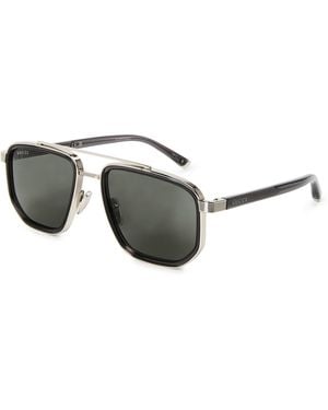 Gucci Square Sunglasses - Grey