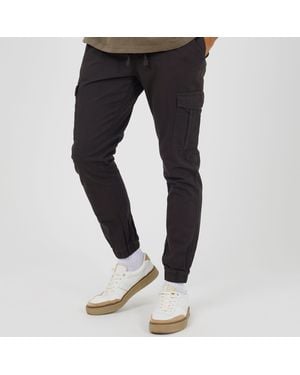 Brave Soul Twill Pant Sn62 - Black