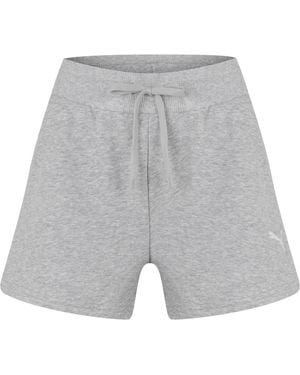 PUMA Fleece Jogger Shorts - Grey