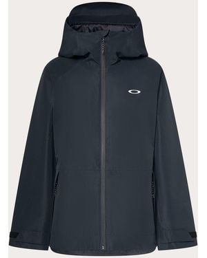 Oakley Insulated Weather Resistant Thermal Ski Jacket - Blue