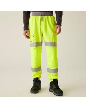 Regatta Hi-Vis Prolite Stretch Jogger - Yellow