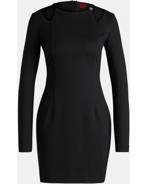 HUGO Kalypso T-Shirt Dresses - Black