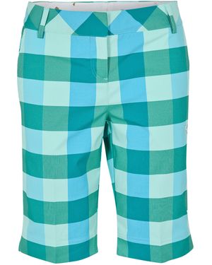 PUMA (14) Golf Plaid Tech Short - Blue