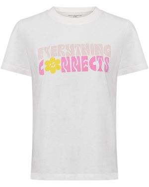 French Connection Everything Connects T-Shirt - White