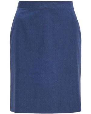 BOSS Vomila Pencil Skirt - Blue