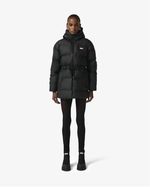 HUNTER Sonic Waterproof Short Puffer Jacket - Black