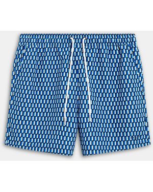 Ted Baker Printed Swim Short - Blue