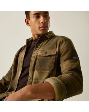 Regatta Frankie Fleece Shirt - Brown