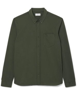 Lacoste Regular-Fit Cotton Jersey Shirt - Green