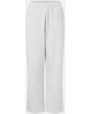 Usa Pro Open Hem Fleece Joggers - White