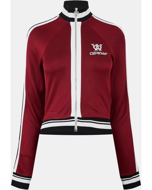 Off-White c/o Virgil Abloh Serena Tracksuit Top - Red