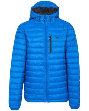 Trespass Digby Thermal Insulation Weather-Resistant Down Jacket - Blue