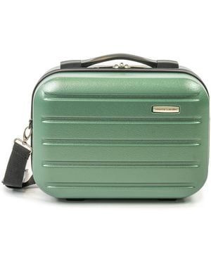 Pierre Cardin Voyager Hard Shell Cabin Case Flight Bag Luggage - Green