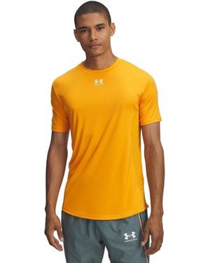 Under Armour Chal Short-Sleeve Performance T-Shirt - Orange