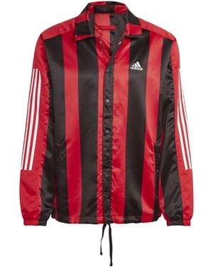adidas Originals Streamlined Coach Jacket - Red