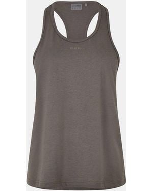 Usa Pro Classic Racer Back Sports Tank - Brown
