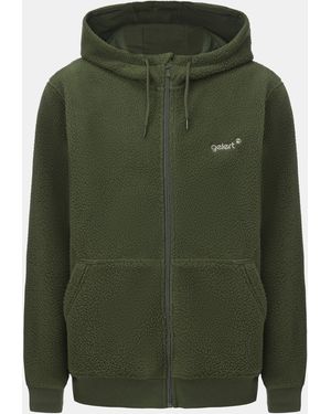 Gelert Sherpa Jacket Hoodie - Green