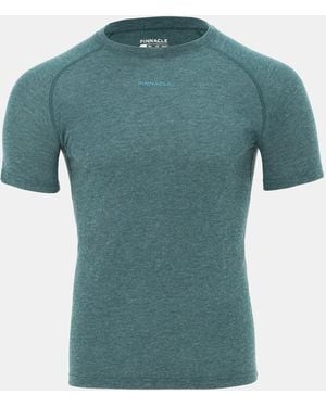 Pinnacle Merino Short Sleeve Baselayer - Green