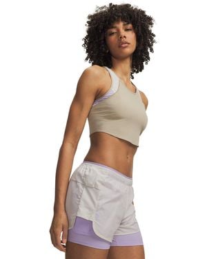Under Armour Ua Explor Trail Run Pocket Tank - White