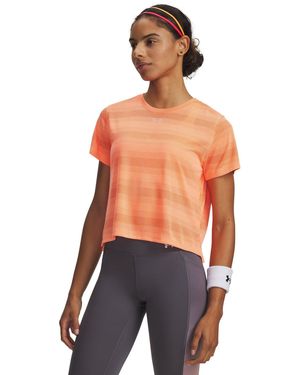 Under Armour Velociti Short Sleeve Performance Gym Top - Multicolour