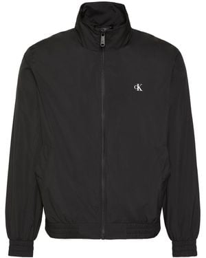 Calvin Klein Ckj Harrington Jkt Sn63 - Black
