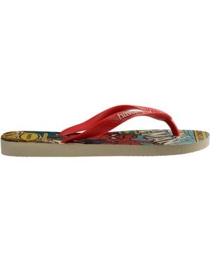 Havaianas Adults Marvel Classics Flip Flops - Brown