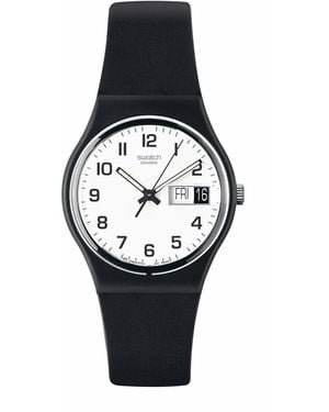 Swatch Core Analogue Quartz Watch - Black