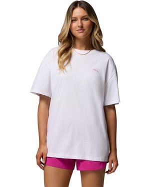 Columbia Oversized T-Shirt - White