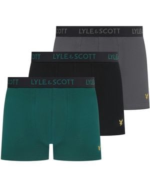 Lyle & Scott Lyle Barclay 3Pk - Green