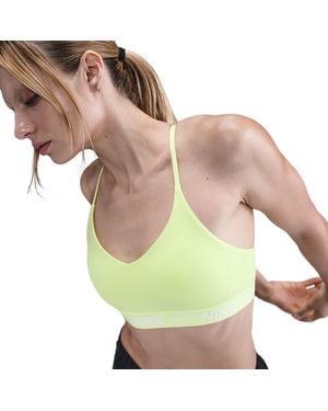 Nike Indy Light Support Padded Sports Bra - Yellow