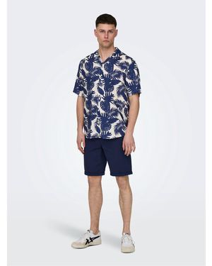 ONLY Chino Shorts - Blue