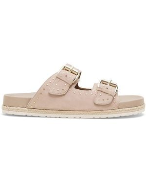 Phase Eight Double Buckle Sandal - Pink