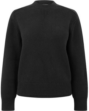 The Couture Club Couture Chenile Crew Ld64 - Black