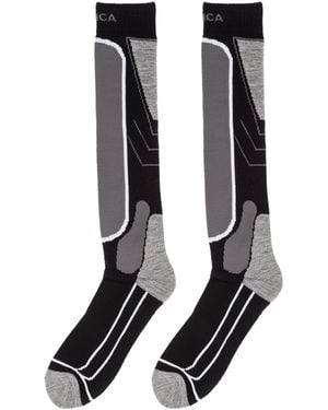 Nevica Meribel 2 Pack Ski Sock - Black