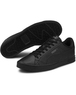 PUMA Smash Vulc 3 Low Trainers - Black
