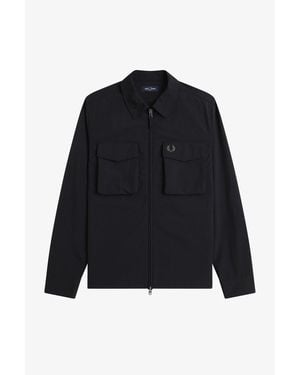 Fred Perry Overshirt - Blue