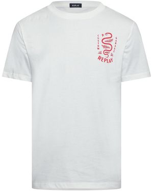 Replay Short Sleeve T-Shirt - White