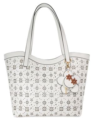 Dune Daizies Tote Bag - Metallic