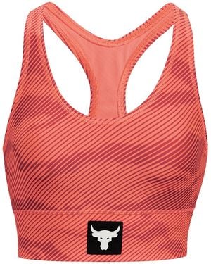 Under Armour Project Rock Bra - Red