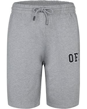 Off-White c/o Virgil Abloh Off French Terry Sh - Grey