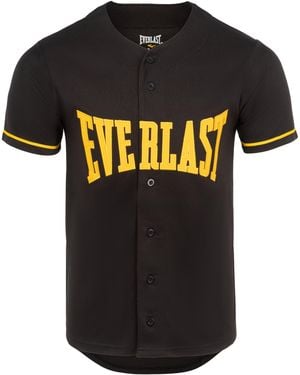 Everlast Short Sleeve Jersey T-Shirt - Black