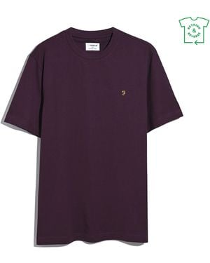 Farah Regular Fit T-Shirt - Purple