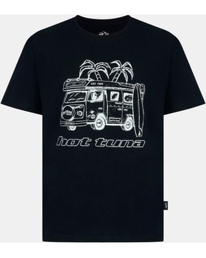 Hot Tuna Crew T Shirt - Black