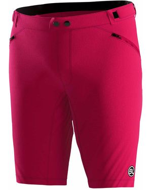 Bicycle Line Imola S2 Baggy Knee Length Zip Pockets Mtb Shorts - Red