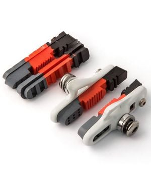 Clarks Elite Road Brake Pads For Shimano Sram Tektro 55Mm - Red