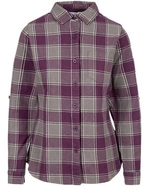 Trespass Mindy Long Sleeve Shirt - Purple