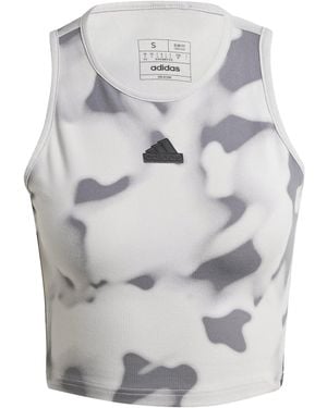 adidas Future Icons 3-Stripes Tank Top - Grey